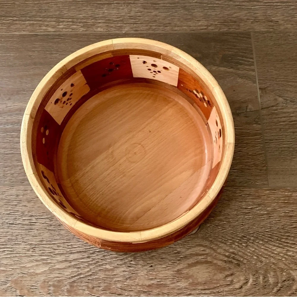 Vintage Wooden Bowl
